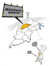 Cartoon: metropolregion (small) by stefan hoch tagged metropolregion,koch,niedersachsen