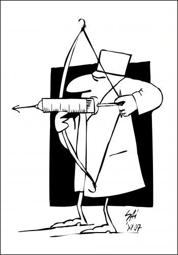Cartoon: doctor (medium) by SAI tagged doctor,medical