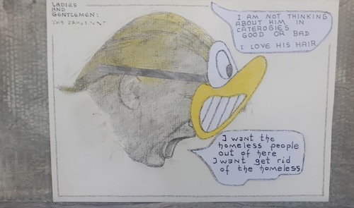 Cartoon: Emperor IV (medium) by kirti ingerfurth tagged politician