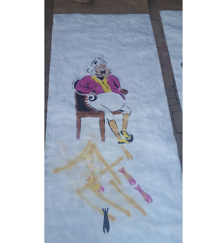 Cartoon: Emperor (medium) by kirti ingerfurth tagged daumier