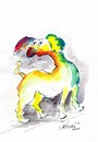 Cartoon: dog (small) by Slawek11 tagged animals,dog