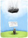 Cartoon: Wer ohne Sünde ist... (small) by kgbr tagged sünde,sin,stein