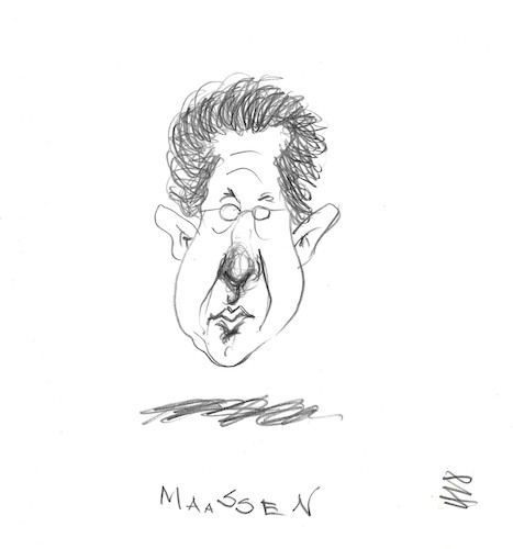 Cartoon: Maaßen (medium) by helmutk tagged politics