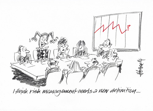 Cartoon: Risk Management (medium) by helmutk tagged economy,politics,business
