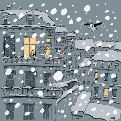 Cartoon: Xmas-25 (medium) by helmutk tagged traditions