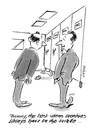 Cartoon: Creative Loo (small) by helmutk tagged business