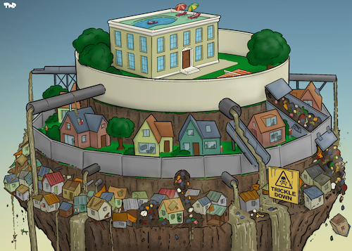 Trickle-down society