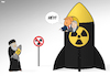 Cartoon: Nuclear Playground (small) by Tjeerd Royaards tagged trump netanyahu israel iran deal usa nuclear weapons bombs ban