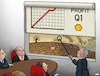 Cartoon: Shell profits (small) by Tjeerd Royaards tagged shell,profit,oil,gas,prices,greed,climate