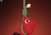 Cartoon: The Noose (small) by Tjeerd Royaards tagged turkey,erdogan,death,penalty,capital,punishment,noose,snake,execution