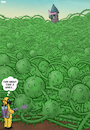 Cartoon: This might take a while (small) by Tjeerd Royaards tagged pandemic,corona,virus,vaccine,future,hope,lockdown