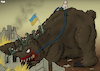 Cartoon: Unforeseen consequences... (small) by Tjeerd Royaards tagged putin,russia,ukraine,offensive