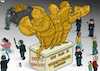 Cartoon: VladXiDonocracy (small) by Tjeerd Royaards tagged china,usa,russia,democracy,humanrights,world,order,un,europe