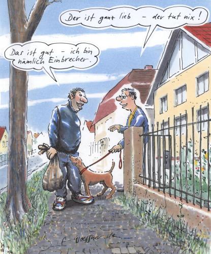 Cartoon: einbrecher (medium) by woessner tagged kriminalität,einbrecher,hund,tiere,verbrechen,verbrecher,verbrechen,krimineller,kriminalität,einbrecher,überfall,hund,tiere,siedlung,haus,stadt,sicherheit,schutz,wachhund,raub,raubüberfall,einbruch,bruch,alarmanlage,haustier,haustiere,dressiert,maulkorb,leine,gassi gehen,freund,herrchen,frauchen,hundehaltung,tierhaltung,tierfreund,tierlieb,tierisch,töle,kläffer,köter,hundehalter,tierhalter,pet,schoßhund,schoßhündchen,schäferhund,hundefreund,gassi,gehen