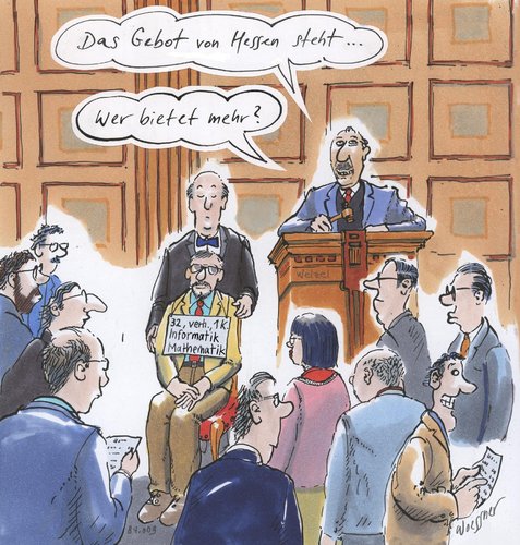 Cartoon: lehrerversteigerung (medium) by woessner tagged lehrerversteigerung,auktion,lehrermangel,bundesländer,konkurrenz,föderalismus,bildungshoheit,kmk,kultusministerhessen,lehrerversteigerung,auktion,lehrermangel,bundesländer,konkurrenz,föderalismus,bildungshoheit,kmk,kultusministerhessen