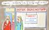 Cartoon: botox (small) by woessner tagged botox,boxenstopp,schönheitswahn,schönheitschirurgie,jugendwahn,charity,alter,jugend