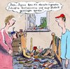 Cartoon: Deponie (small) by woessner tagged kontamination,umwelt,familie,jugend,zimmer,ordnung,chaos,erziehung,deponie,müll,entsorgung