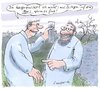 Cartoon: Wasserqualität (small) by woessner tagged wasserqualität,umwelt,gewässer,trinkwasser,test,forschung,messwerte,wissenschaftler,mars,planet,universum,weltall