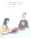 Cartoon: wild essen (small) by woessner tagged cartoons,karikaturen,woessner,wildtiere,schwein,reh,fleisch,fleischfresser,carnivoren,vegetarier,veganer,vegan,vegetarisch,fleischlos,aggression,wut,emotion,gerne,wild,essen,trinken,genuss,sprache,missverständnis,beziehung,erotik,restaurant,date,verabredung,flirt,tiere,leidenschaft,wildheit,ungestüm,speisen,ernährung,suppe,spritzen