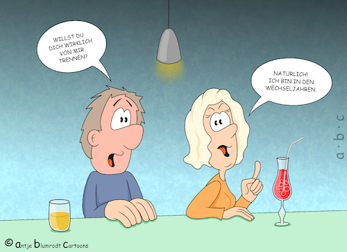 Cartoon: Wechseljahre (medium) by a-b-c tagged wechseljahre,klimakterium,menopause,hormone,frau,alter,medizin,umstellung,zyklus,wechseljahre,klimakterium,menopause,hormone,frau,alter,medizin,umstellung,zyklus