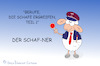Cartoon: Der Schaf-ner (small) by a-b-c tagged arbeit,berufe,deutschebahn,eisenbahn,job,schaf,schafe,schaffner,transport,zug