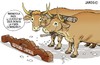 Cartoon: Resignacion (small) by JAMEScartoons tagged yunta,buey,toro,reforma,laboral,james,cartonista,jaime,mercado
