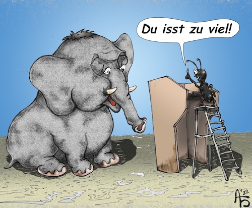 Cartoon: Ernährungsberater (medium) by Back tagged füttern,verbrauchsraten,heilhunde,medizin,diät,ernährung,nahrung,lebensunterhalt,brot