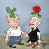 Cartoon: Aus dem Leben der Blumen (small) by Back tagged philosophy,philosophie,mensch,man,blume,flower,character