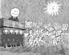 Cartoon: das schwarze Schaf (small) by Back tagged ausgestoßene,andersdenken,widerspruch,schwarzeschaf