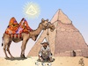 Cartoon: Pyramide (small) by Back tagged pyramide,gizeh,ferien,urlaub,tourismus,reise,travel,tourism,egypt,ägypten