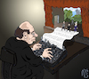 Cartoon: Szenario (small) by Back tagged geschichte,theater,schriftsteller,autor