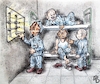 Cartoon: Tic Tac Toe (small) by Back tagged tictactoe,spiel,bräunen,gefängnis,kerker