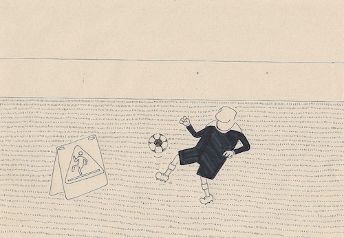 Cartoon: No title (medium) by chakhirov tagged soccer