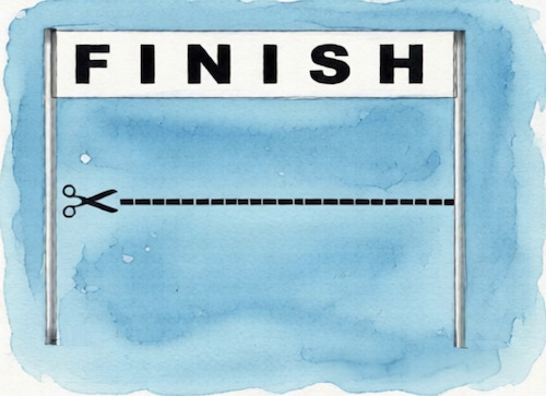 Cartoon: no title (medium) by chakhirov tagged finish