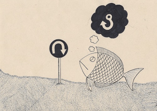 Cartoon: no title (medium) by chakhirov tagged fish