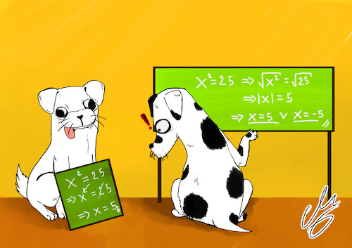 Cartoon: Math colapse (medium) by Mitzyringato tagged math2022
