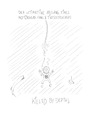 Cartoon: Killed by Depth (small) by Thomas Novotny tagged hard,rock,tauchen,tiefsee,motorhead,fan,killed,by,depth,tod,tiefe,death,abgang,laternenfisch