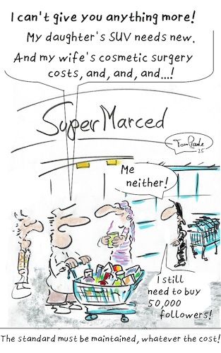 Cartoon: Standard (medium) by TomPauLeser tagged standard