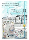 Cartoon: Ampel mal ganz unpolitisch (small) by TomPauLeser tagged ampel,unpolitisch,fussgänger,übergang,zebrastreifen,ampelanlage,ampellicht,jogger,fit,fitness,fitnessapp,fitnessuhr,smartwatch,kardio,erschöpft,erschöpfung,drücken,drücker,ampeldrücker,blind,blindenstock,blindenbinde,weisser,stock