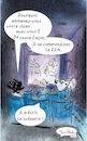 Cartoon: cinema (small) by TomPauLeser tagged popcorn,de,cinema,avec,scenario,chien