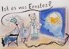 Cartoon: Da staunt die Wissenschaft (small) by TomPauLeser tagged bier,arzt,gehirn,gehirnstrom,ekg,screen,gedanke,lieblingsgetränk