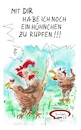 Cartoon: Hühner (small) by TomPauLeser tagged huhn,hahn,hühnchen,rupfen