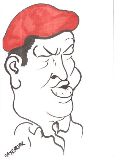 Cartoon: Chavez (medium) by Seydi Ahmet BAYRAKTAR tagged chavez