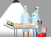 Cartoon: brain transplant (small) by Tarasenko  Valeri tagged surgery,doctors,organs