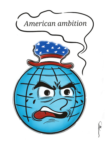 Cartoon: Ambition (medium) by sally cartoonist tagged ambition
