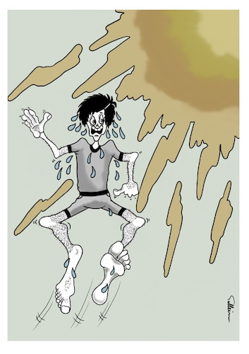 Cartoon: Climate change (medium) by sally cartoonist tagged climate,earth,weather,environment,newspapers,magazines,caricature,cartoon,climate,earth,weather,environment,newspapers,magazines,caricature,cartoon