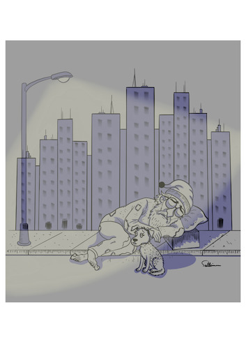 Cartoon: Poverty (medium) by sally cartoonist tagged poverty,people,suffer,money,hopelessness,poverty,people,suffer,money,hopelessness