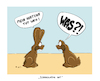 Cartoon: Schokoladig gut (small) by Toonster tagged schokolade,beißen,ostern,hase,hintern,ohren,löffel,geschmack,lecker