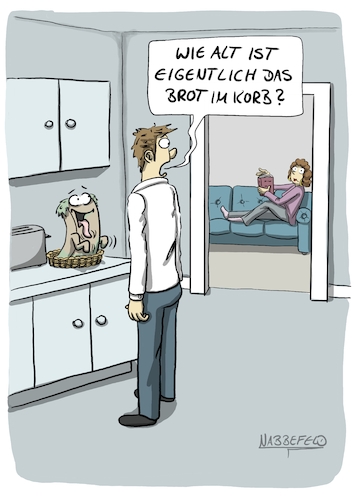 Cartoon: Brotkorb (medium) by SandraNabbefeld tagged cartoon,cartoonist,cartoonistin,humor,lustig,witzig,paar,pärchen,wohnung,brot,brotkorb,schimmel,ernährung,haltbarkeit,rückruf,lebensmittel,sporen,verzehr,essbar,ungenießbar,verfallsdatum,verfall,sandranabbefeld,nabbefeld,nabbefeldcartoon,cartoonlobby,rheinischehumorverwaltung,cartoon,cartoonist,cartoonistin,humor,lustig,witzig,paar,pärchen,wohnung,brot,brotkorb,schimmel,ernährung,haltbarkeit,rückruf,lebensmittel,sporen,verzehr,essbar,ungenießbar,verfallsdatum,verfall,sandranabbefeld,nabbefeld,nabbefeldcartoon,cartoonlobby,rheinischehumorverwaltung