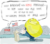 Cartoon: Präsidentschaftswahlkampf (small) by ALIS BRINK tagged biden,trump,präsidentschaftswahlkampf,usa,geheime,papiere,confidential